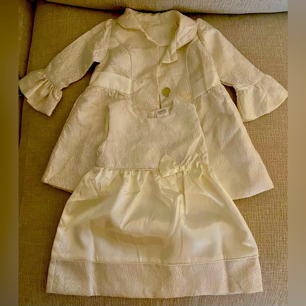 Matching coat and dress